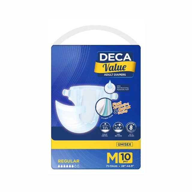 DECA VALUE ADULT DIAPERS M 10S - Image 2