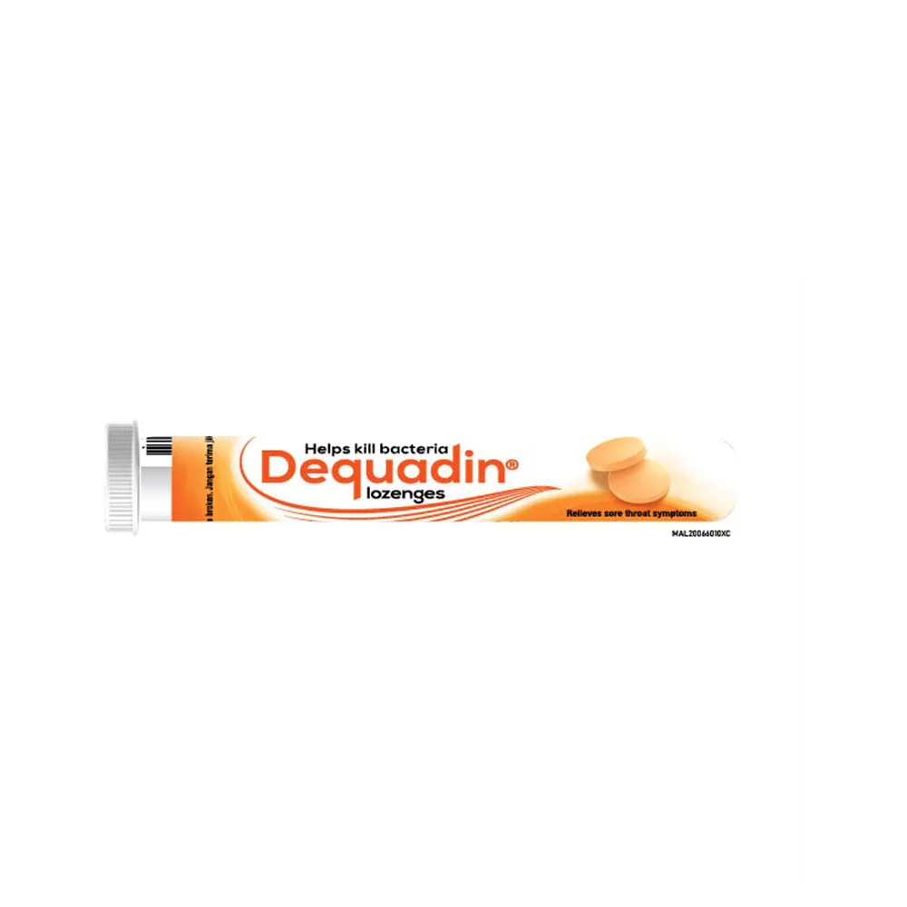 DEQUADIN LOZENGES 0.25MG 24S