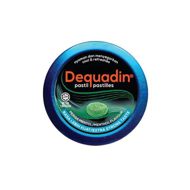 DEQUADIN PASTILLE EXTRA STRONG MENTHOL46G