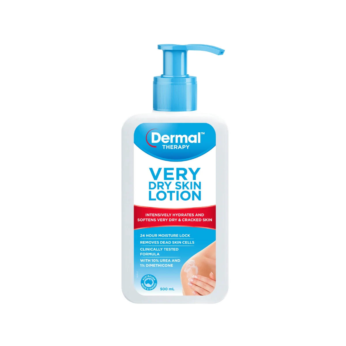 DERMAL THERAPY VERY DRY SKIN LOTION 500ML