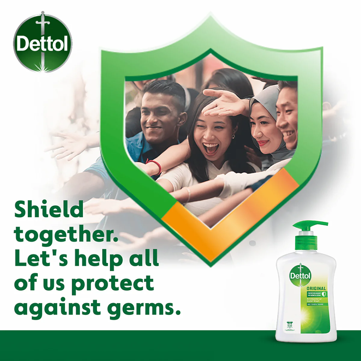 DETTOL ANTIBACTERIAL HAND WASH LIQUID ORIGINAL REFILL 225ML - Image 2