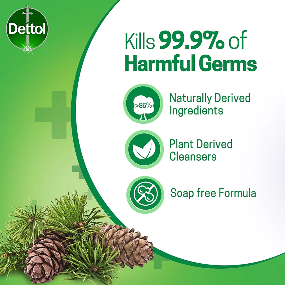 DETTOL ANTIBACTERIAL HAND WASH LIQUID ORIGINAL REFILL 225ML - Image 5