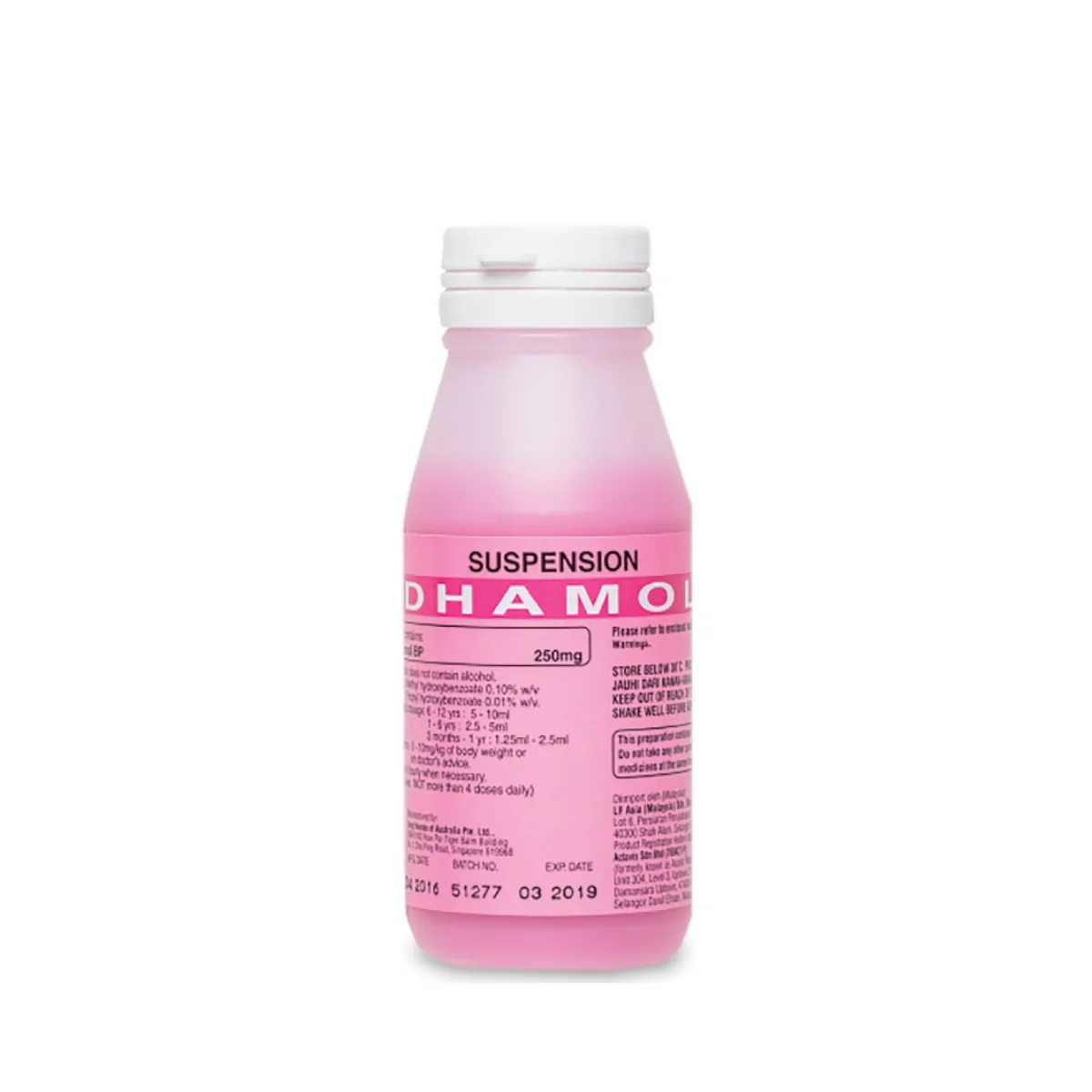DHAMOL SUSPENSION 60ML