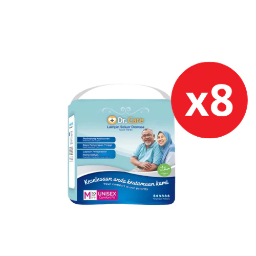 DR CARE PANTS M 10S X 8