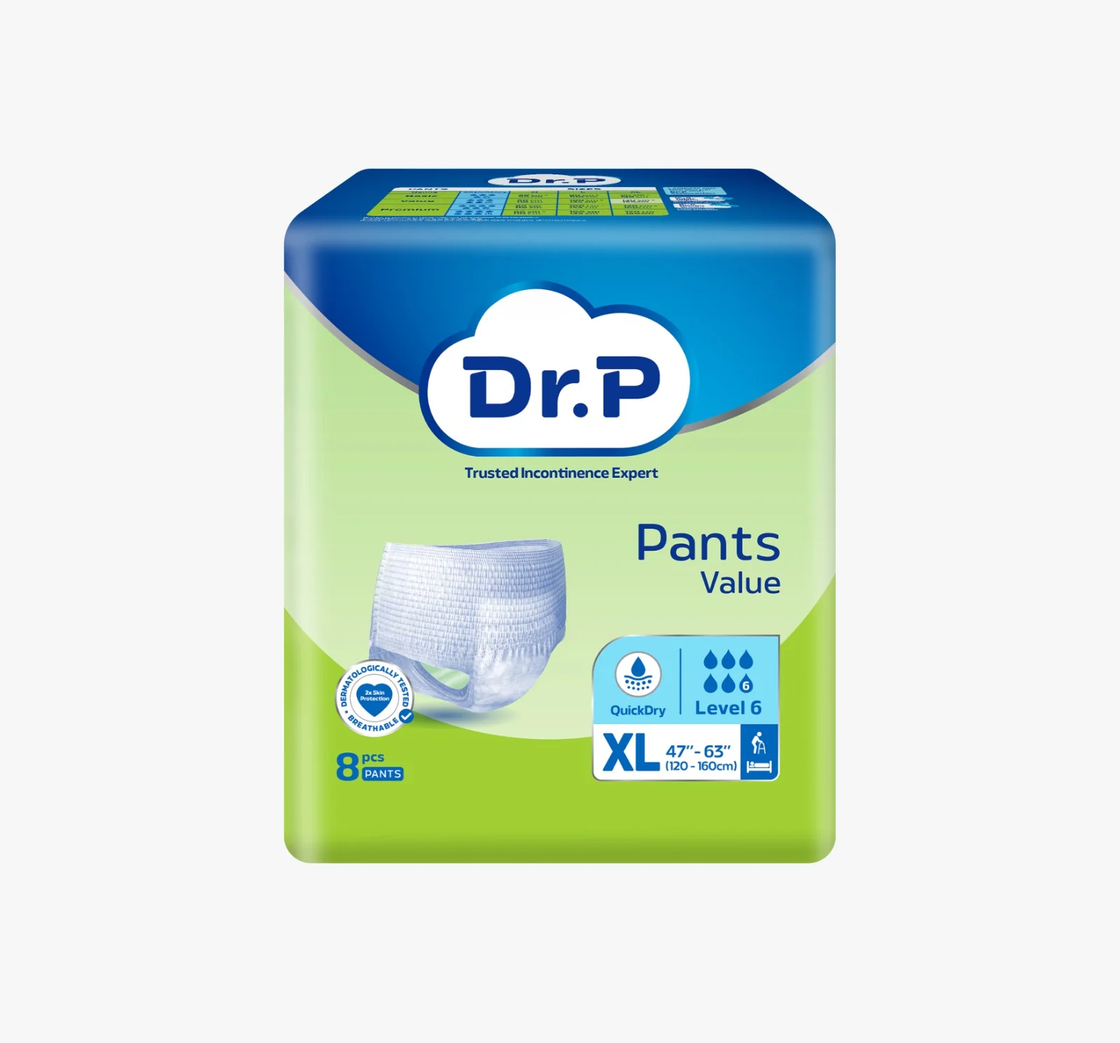 DR P PANTS VALUE XL 8S