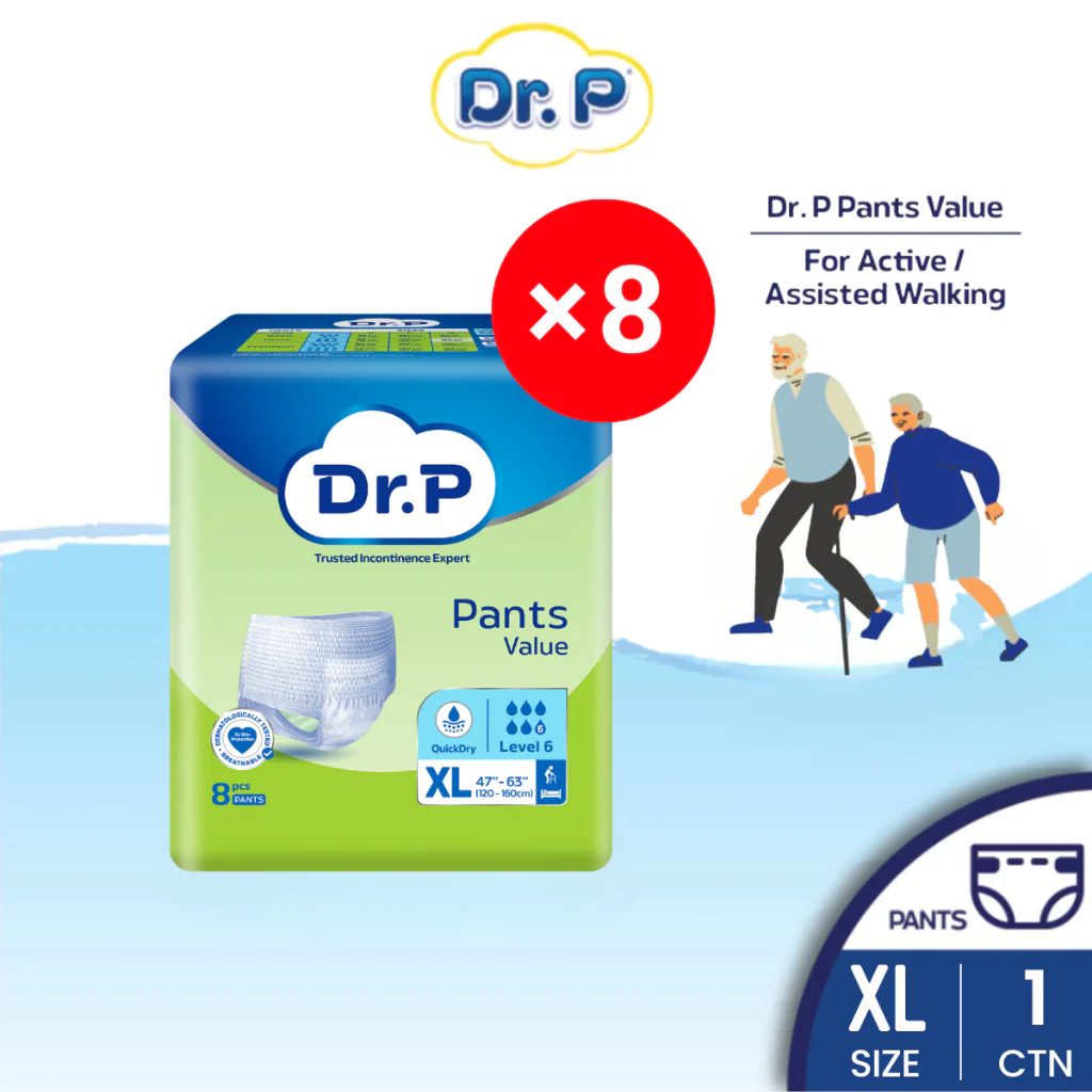 Dr P Pants Value XL 8S × 8