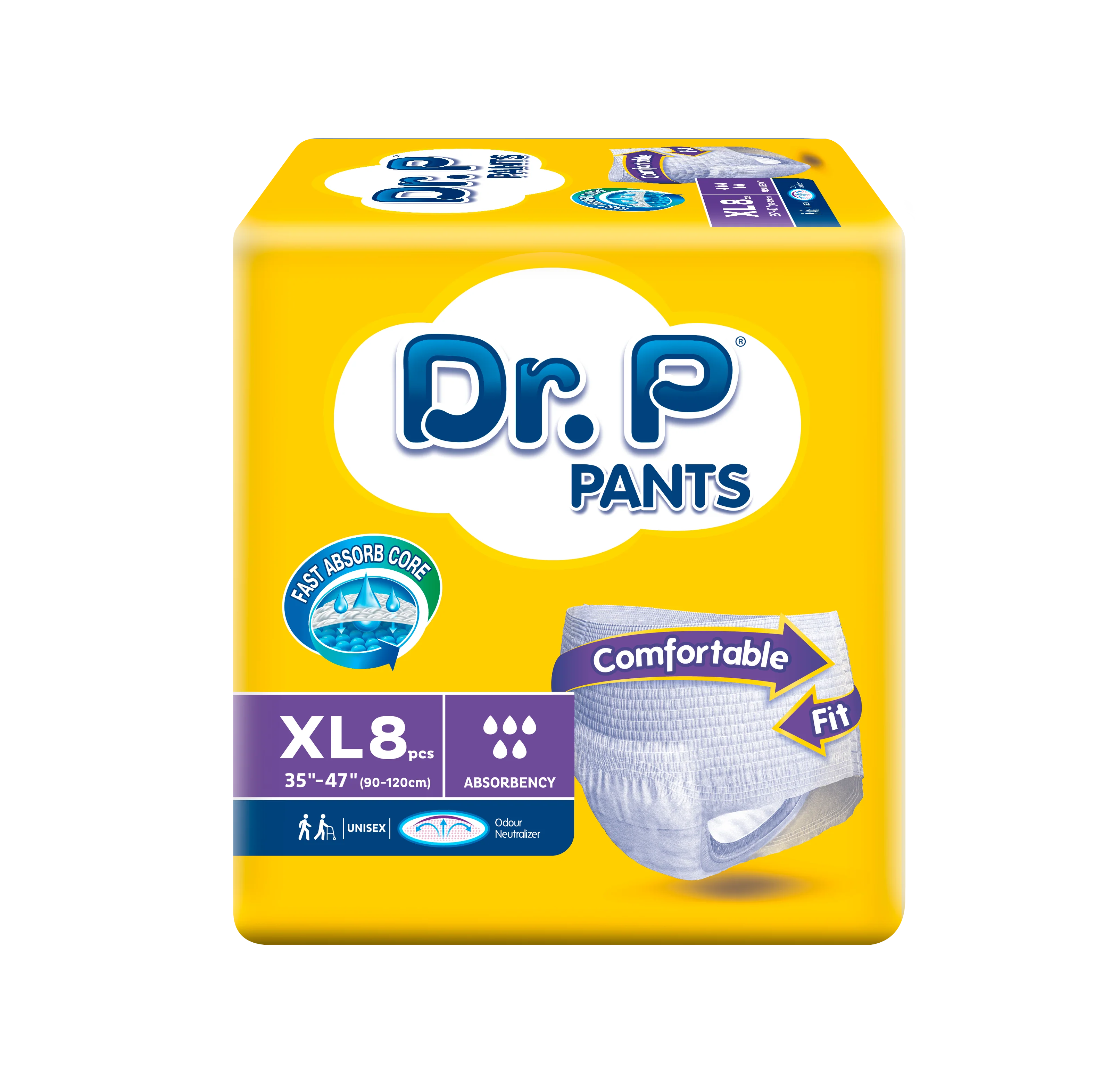 DR P PANTS XL 90-120CM 8S