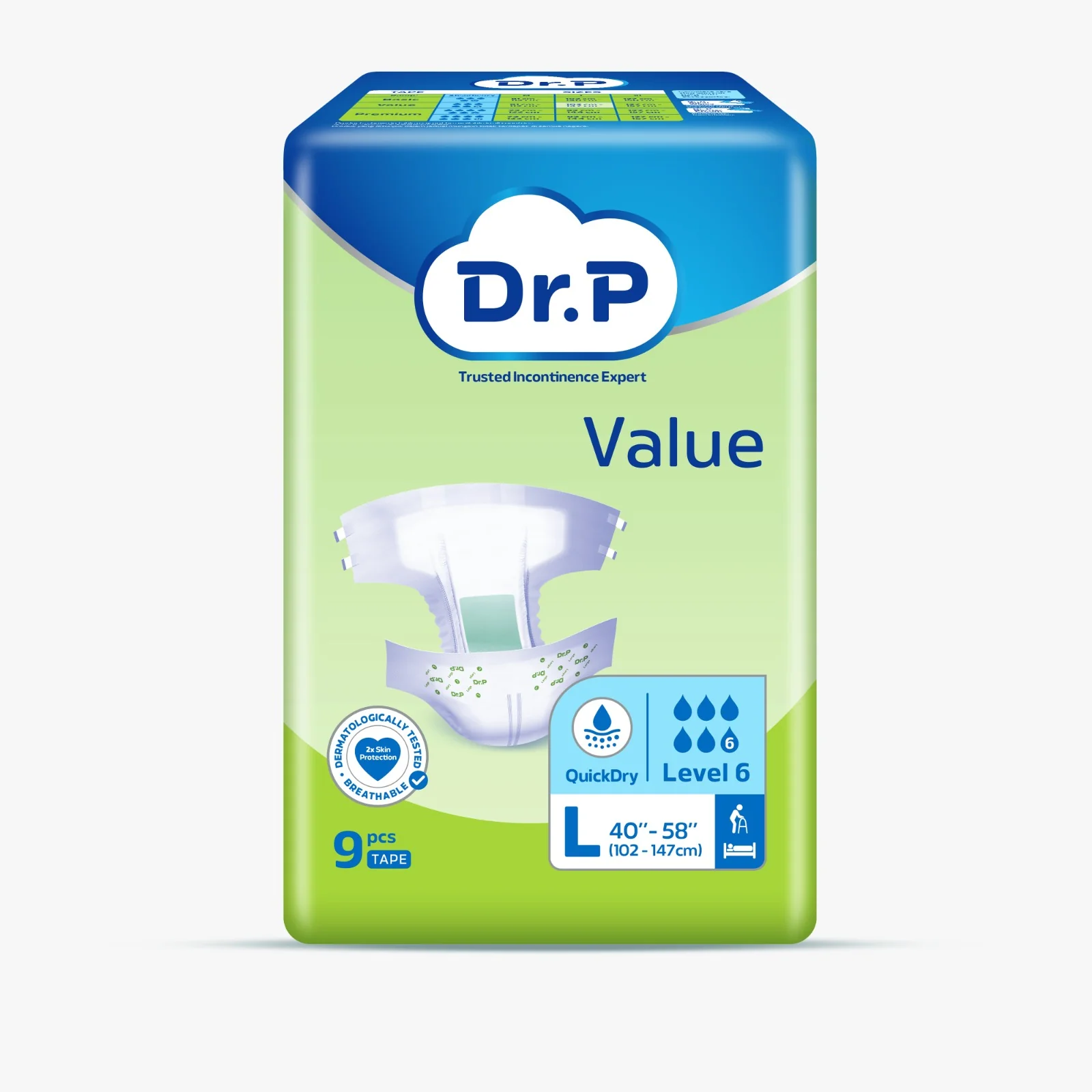 DR P VALUE TAPE L 9S (Buy 3 Free 1)