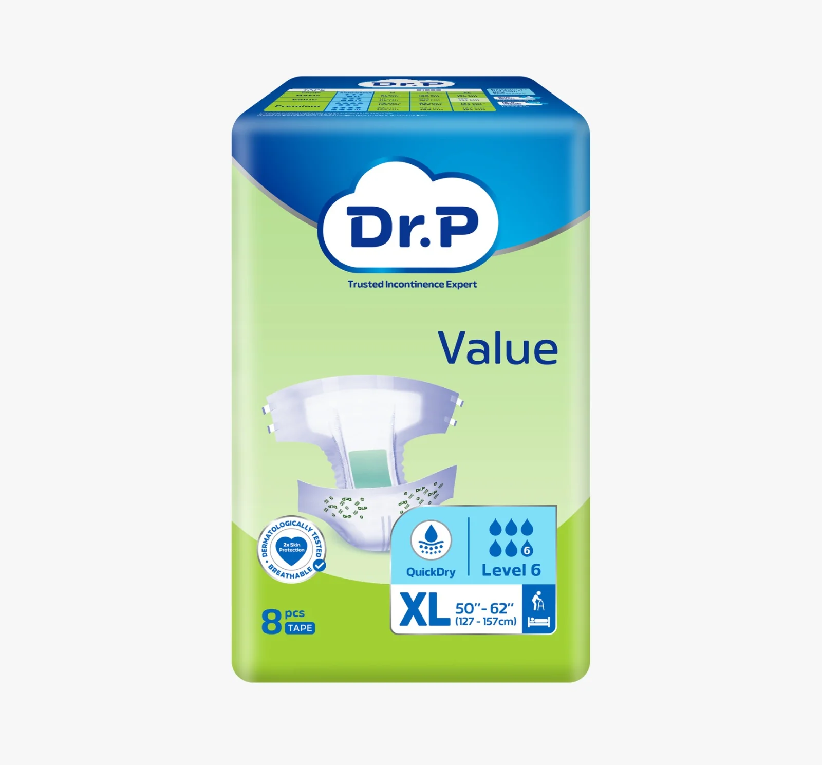 DR P VALUE TAPE XL 8S (Buy 3 Free 1)