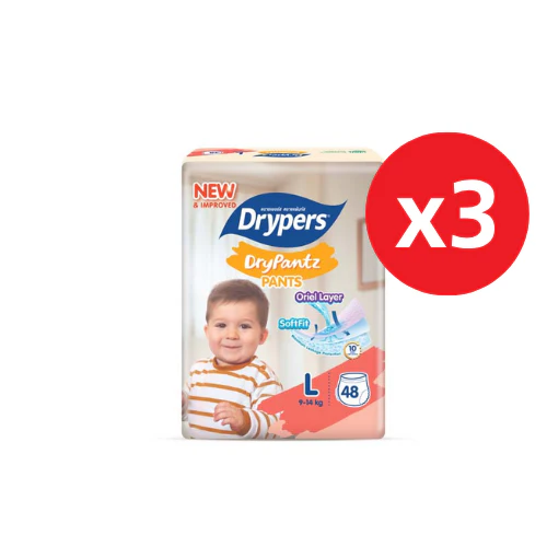 DRYPERS DRYPANTZ L 48S X3