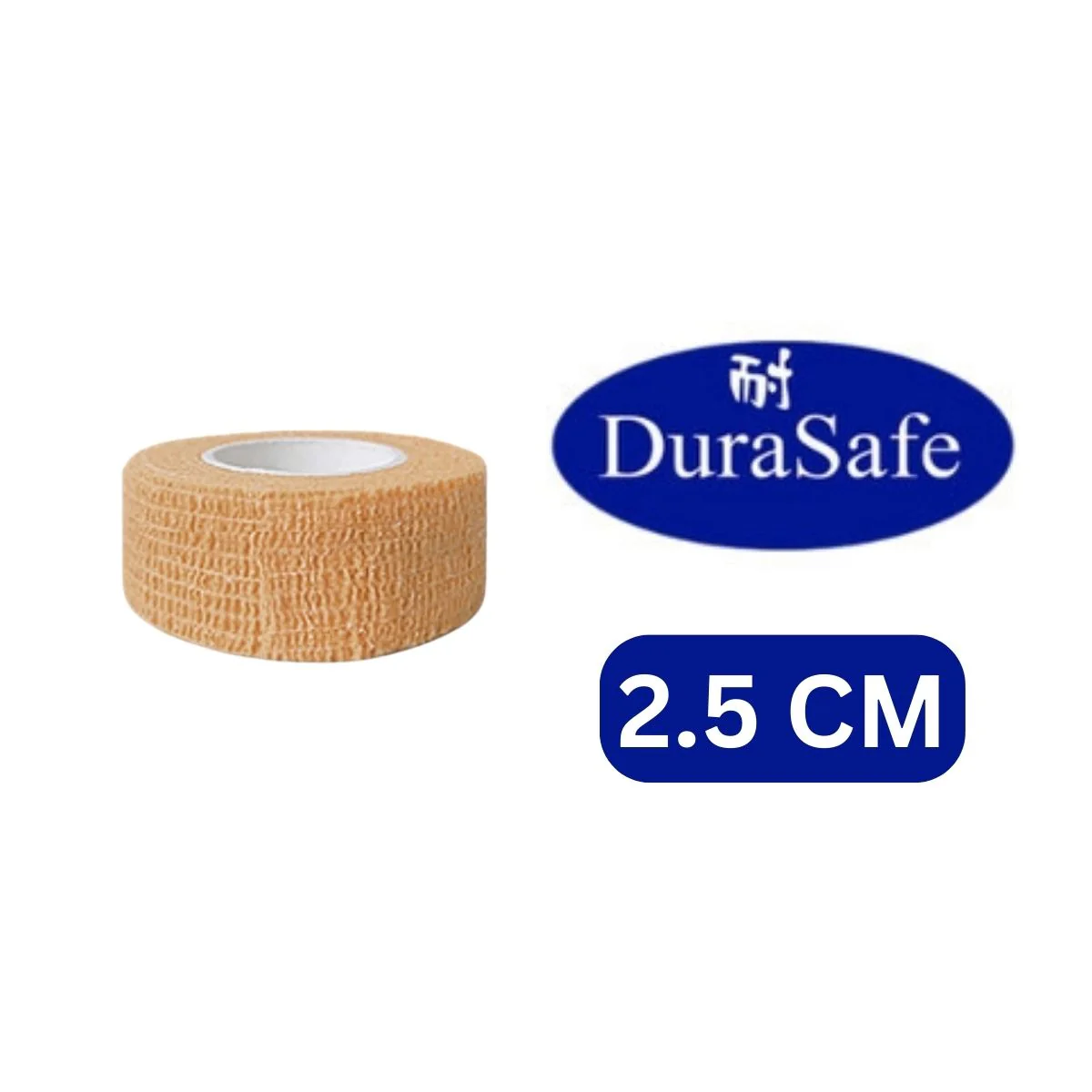 DURASAFE SELF ADHESIVE BANDAGE (SKIN) 2.5CM