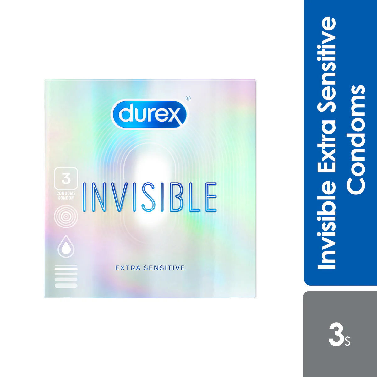 DUREX INVISIBLE EXTRA SENSITIVE 3S