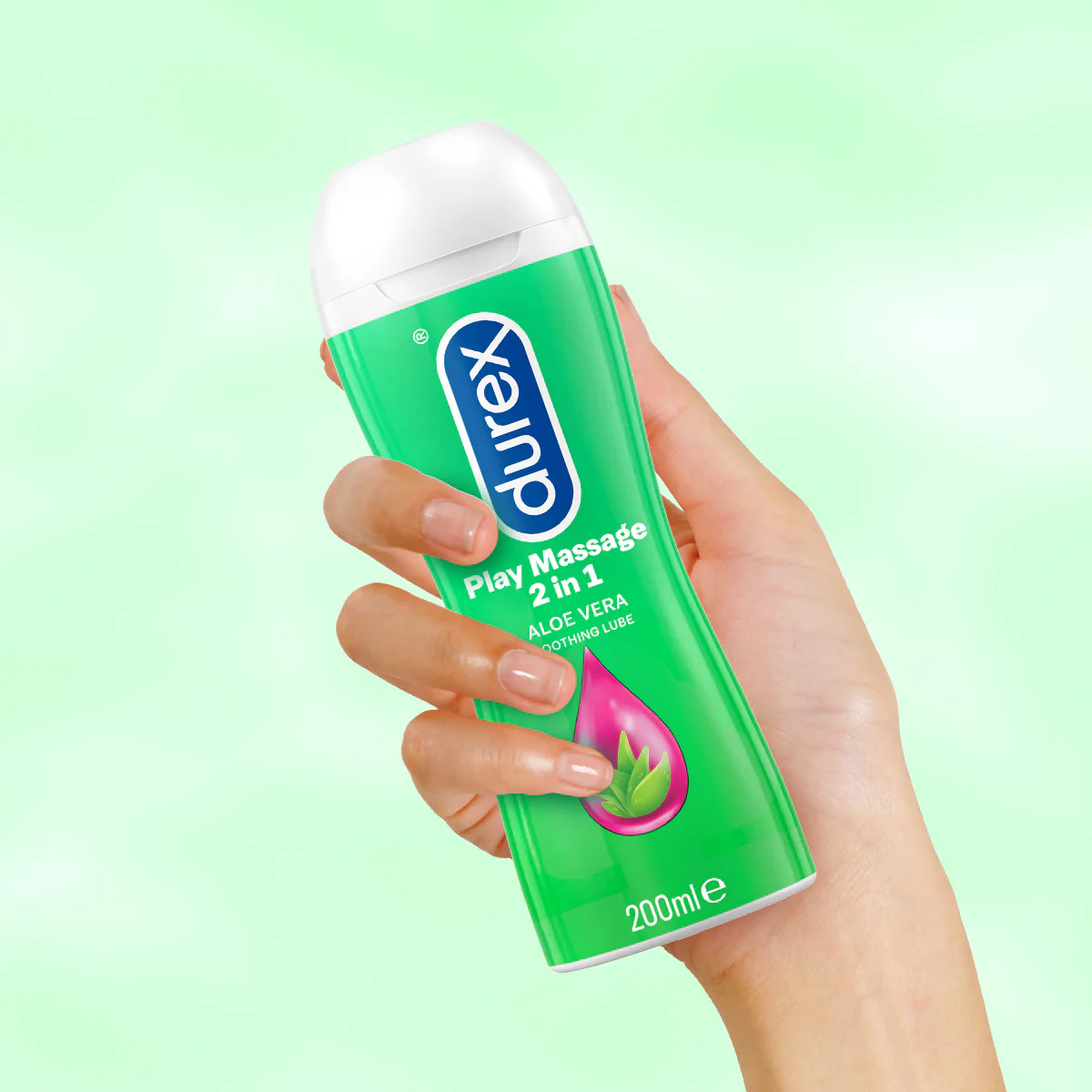 DUREX PLAY MASSAGE 2IN1 SENSUAL ALOE VERA 200ML - Image 8