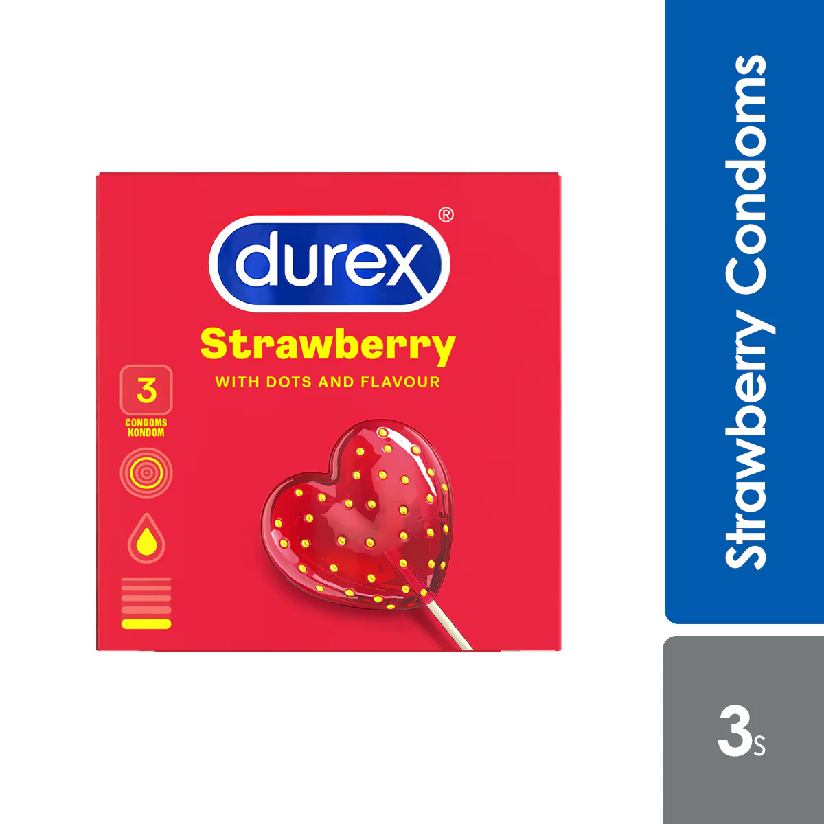 DUREX STRAWBERRY 3S