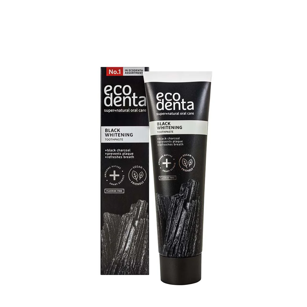 ECODENTA BLACK WHITENING TOOTHPASTE 100ML