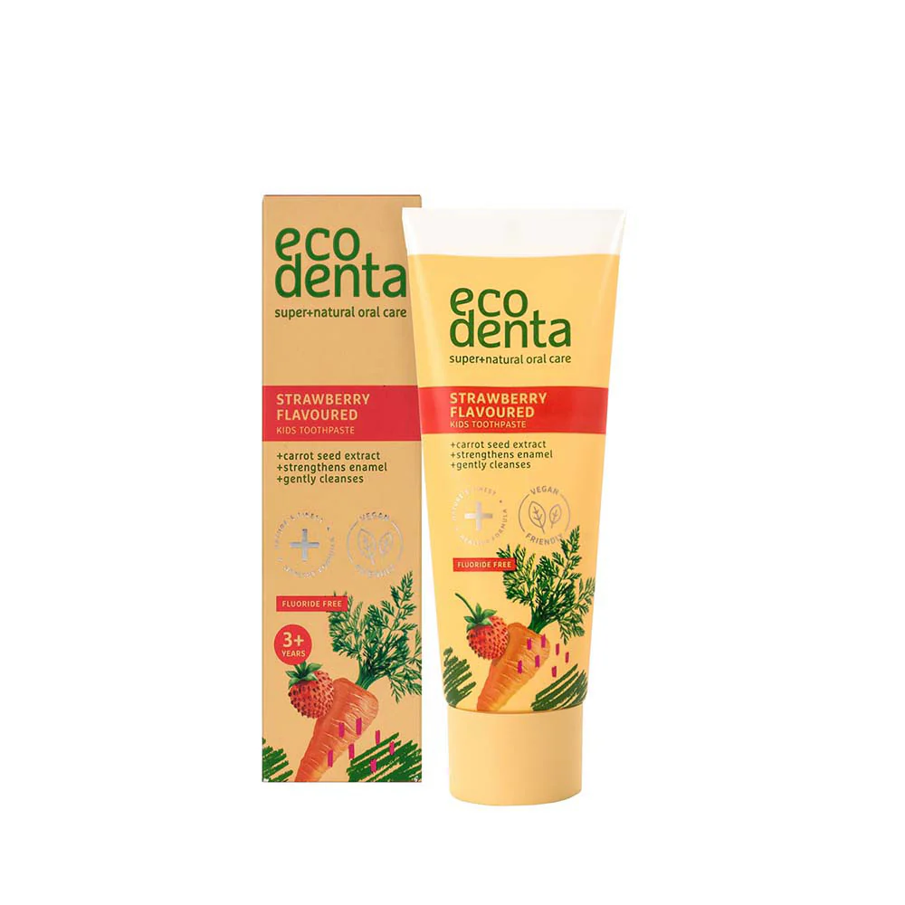 ECODENTA TOOTHPASTE KIDS WILD STRAWBERRY 75ML