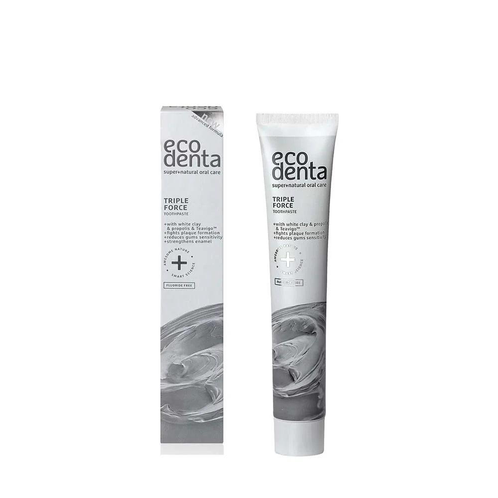 ECODENTA TRIPLE FORCE TOOTHPASTE 100ML