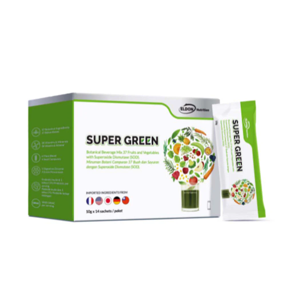 ELDON NUTRITION SUPER GREEN 10G 14S