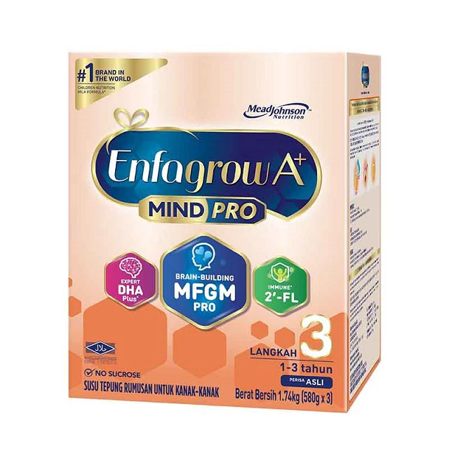 ENFAGROW A+ MINDPRO 2FL STEP 3 ORIGINAL1.74KG - Image 2
