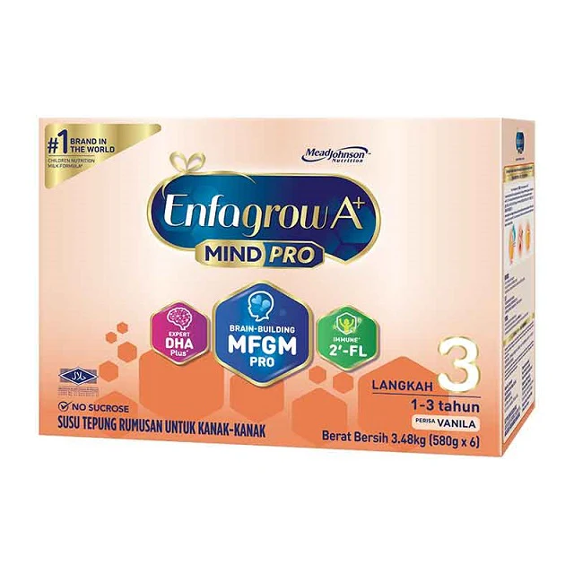 ENFAGROW A+ MINDPRO 2FL STEP 3 VANILLA 3.48KG - Image 2