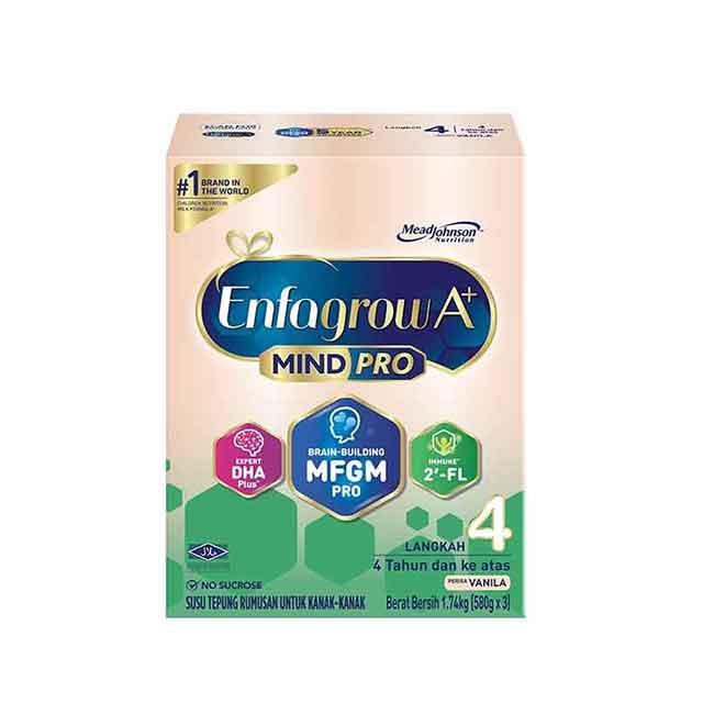 ENFAGROW A+ MINDPRO 2FL STEP 4 VANILLA 1.74KG