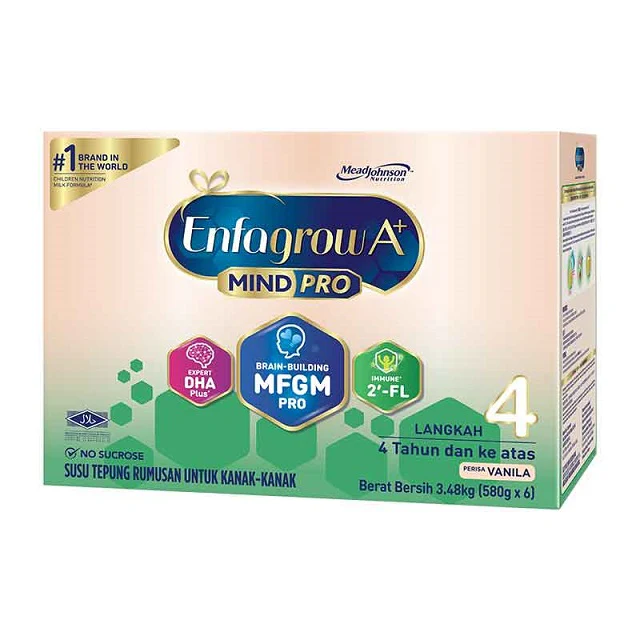 ENFAGROW A+ MINDPRO 2FL STEP 4 VANILLA 3.48KG - Image 2