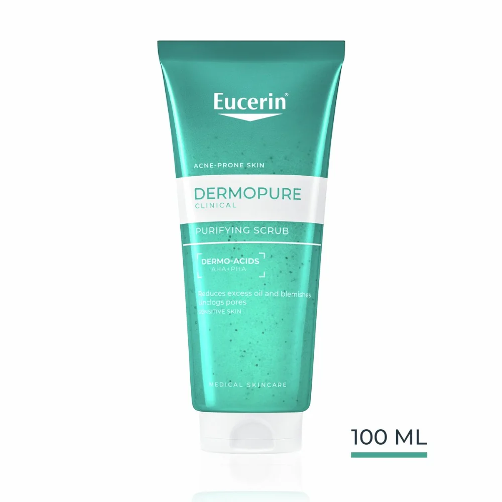 EUCERIN DERMOPURE CLINICAL PURIFYING SCRUB 100ML