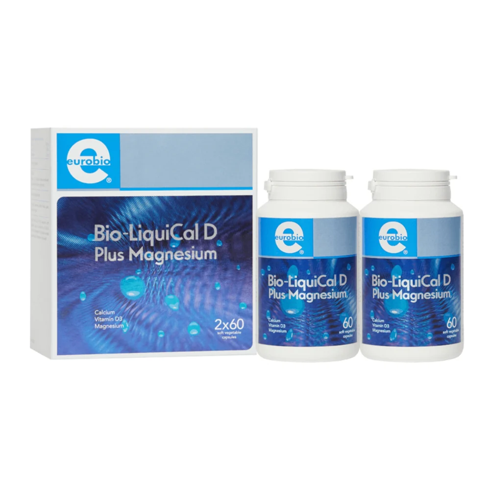 EUROBIO BIO-LIQUICAL D PLUS MAGNESIUM 60SX2