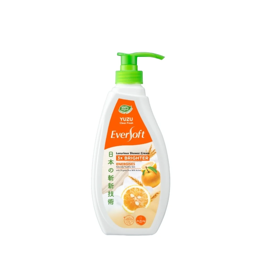 EVERSOFT LUXURIOUS SHOWER CREAM YUZU ENERGISES 650G
