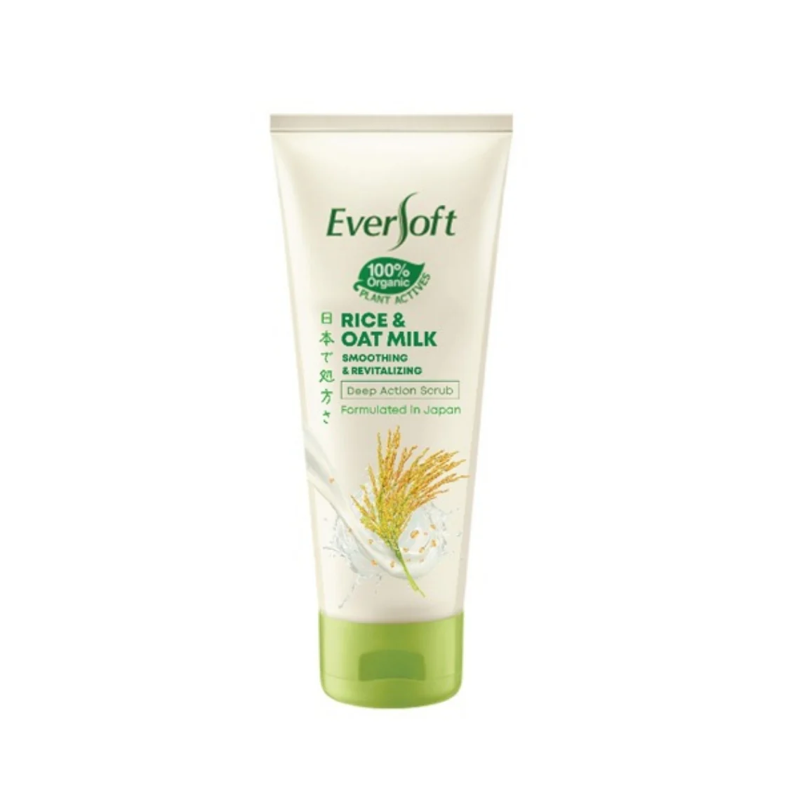 EVERSOFT RICE & OAT MILK SCRUB 100G
