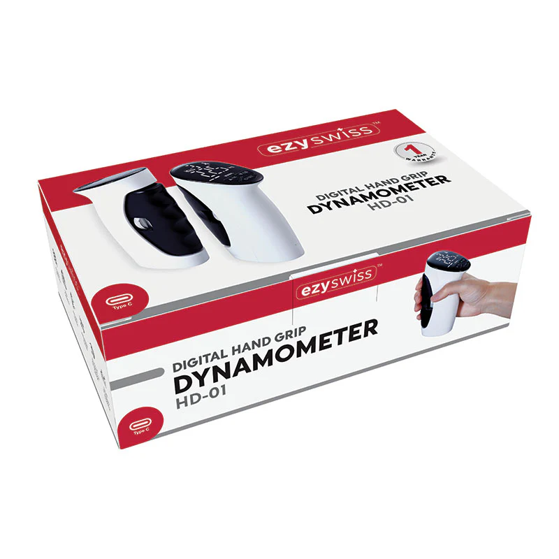 EZYSWISS DIGITAL HAND GRIP DYNAMOMETER HD-01