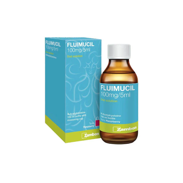 FLUIMUCIL 100MG/5ML ORAL SOLUTION 100ML