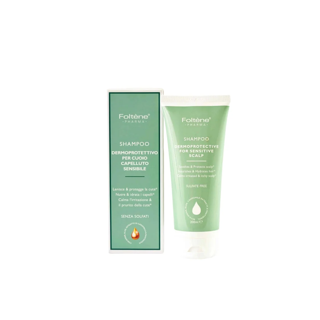 FOLTENE PHARMA DERMOPROTECTIVE SHAMPOO 200ML