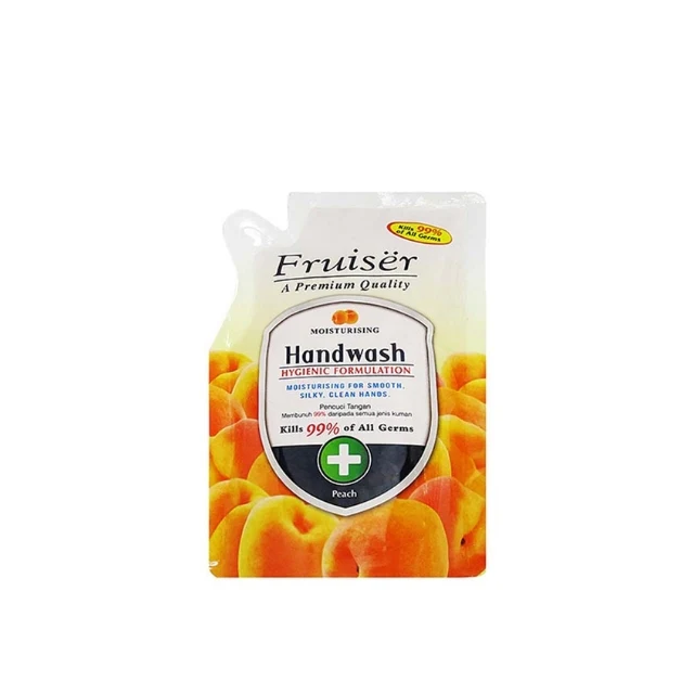 FRUISER HAND WASH REFILL POUCH PEACH 400ML