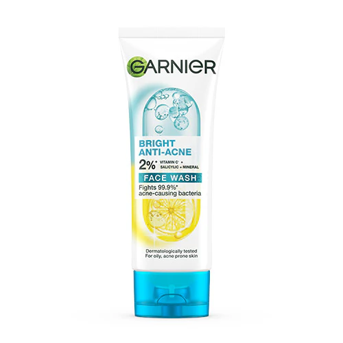 GARNIER BRIGHT COMPLETE ANTI-ACNE 3-IN-1 FOAM 100ML