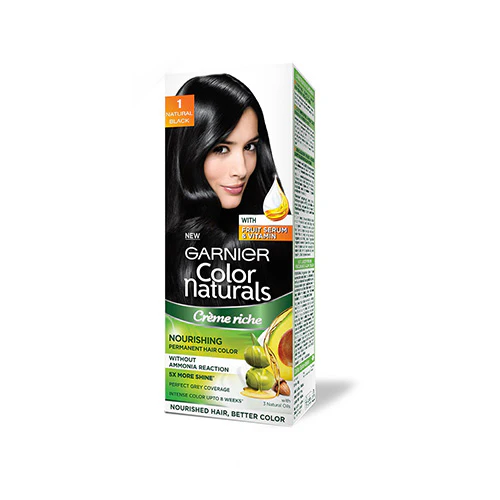 GARNIER COLOR NATURALS CREAM 1.0 BLACK