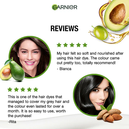 GARNIER COLOR NATURALS CREAM 3 DARKEST BROWN - Image 5