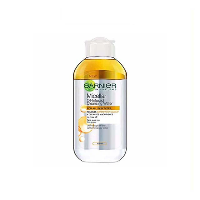 GARNIER MICELLAR OIL -INFUSED CLEANSING WATER 125ML
