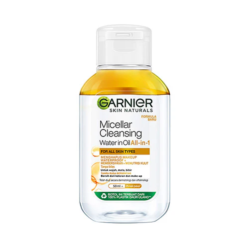 GARNIER MICELLAR OIL-INFUSED CLEANSING WATER 50ML