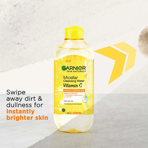 GARNIER MICELLAR WATER BRIGHTENING 125ML - Image 2