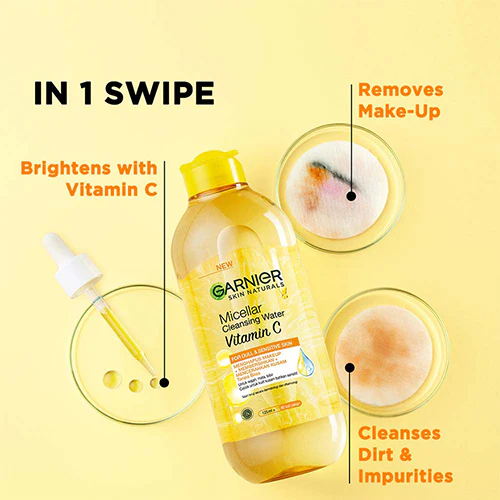 GARNIER MICELLAR WATER BRIGHTENING 125ML - Image 4