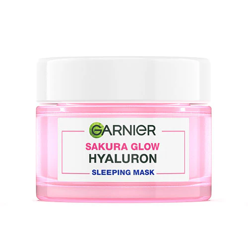 GARNIER SAKURA WHITE PINKISH RADIANCE SLEEPING ESSENCE NIGHT CREAM 50ML