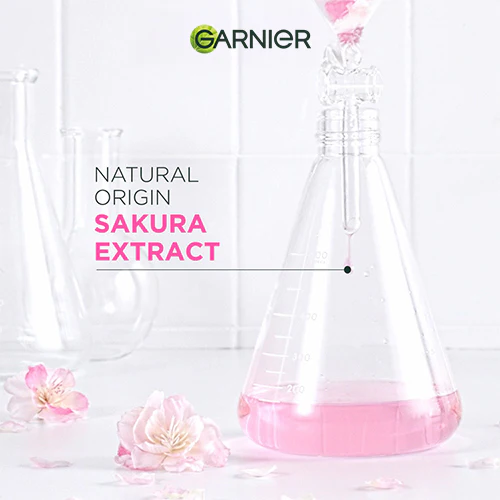 GARNIER SAKURA WHITE PINKISH RADIANCE SLEEPING ESSENCE NIGHT CREAM 50ML - Image 3
