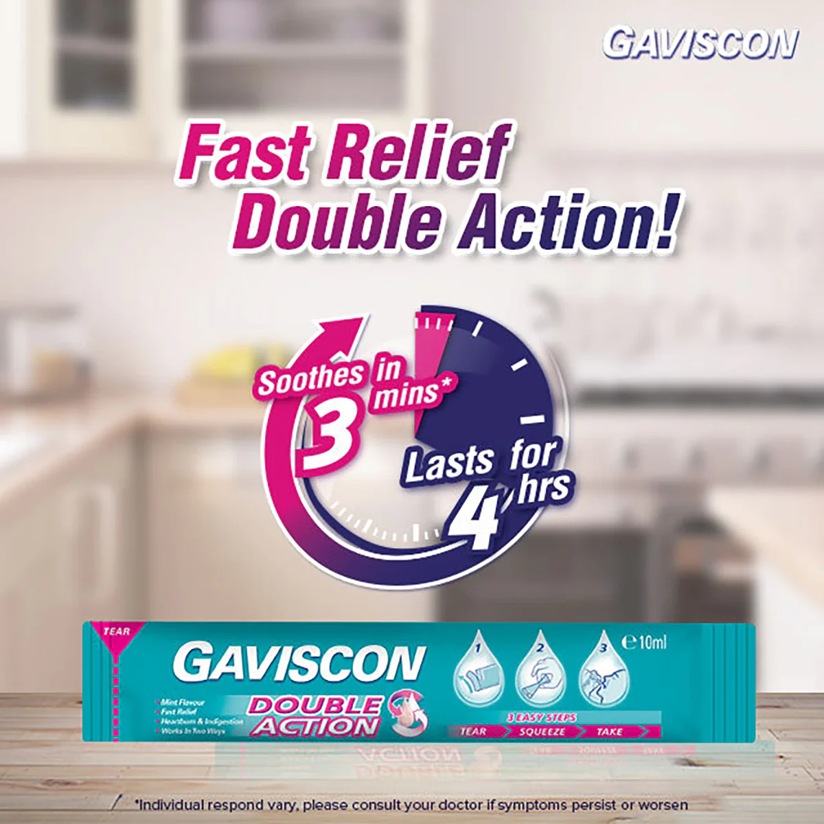 GAVISCON DOUBLE ACTION LIQUID 10ML 5S - Image 5