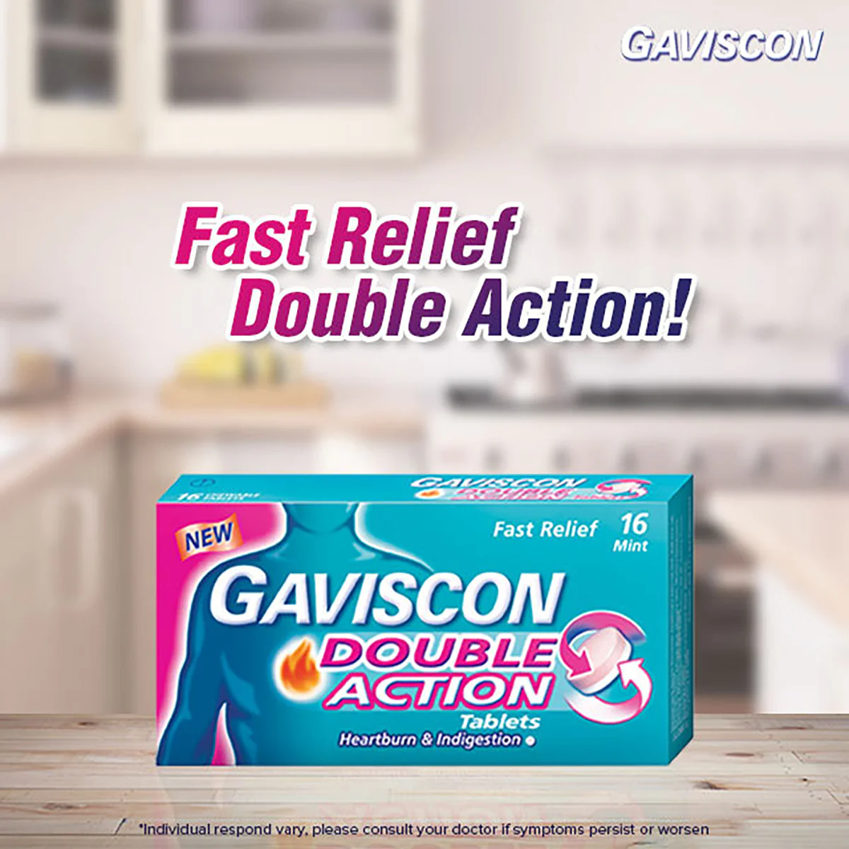 GAVISCON DOUBLE ACTION TAB 16S - Image 3