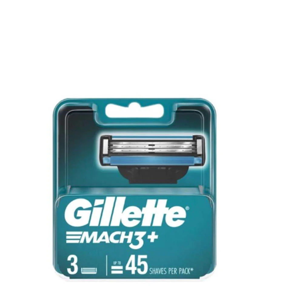GILLETTE MACH3+ BLADES REFILL 3S