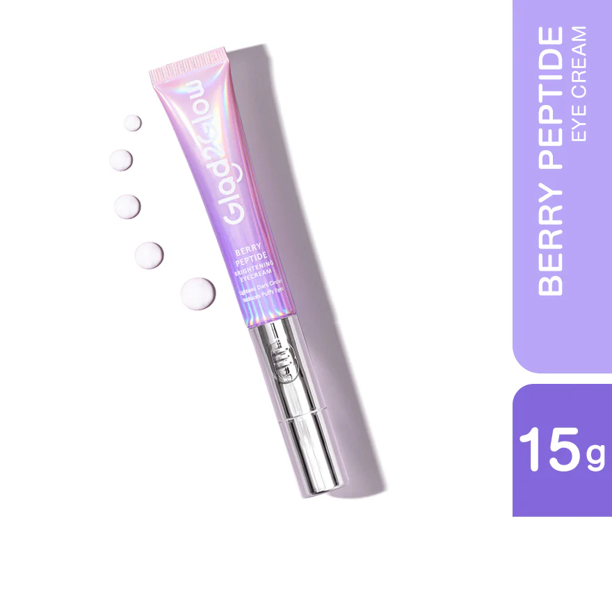 GLAD2GLOW Berry Peptide Brightening Eye Cream 15g