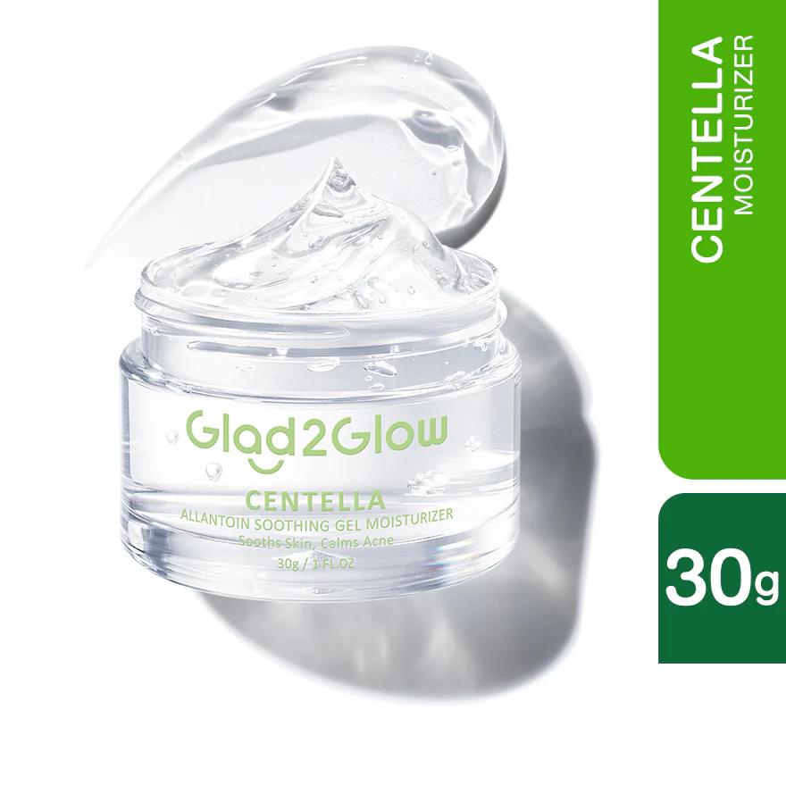 GLAD2GLOW CENTELLA ALLANTOIN SOOTHINGGEL MOISTURIZER 30G