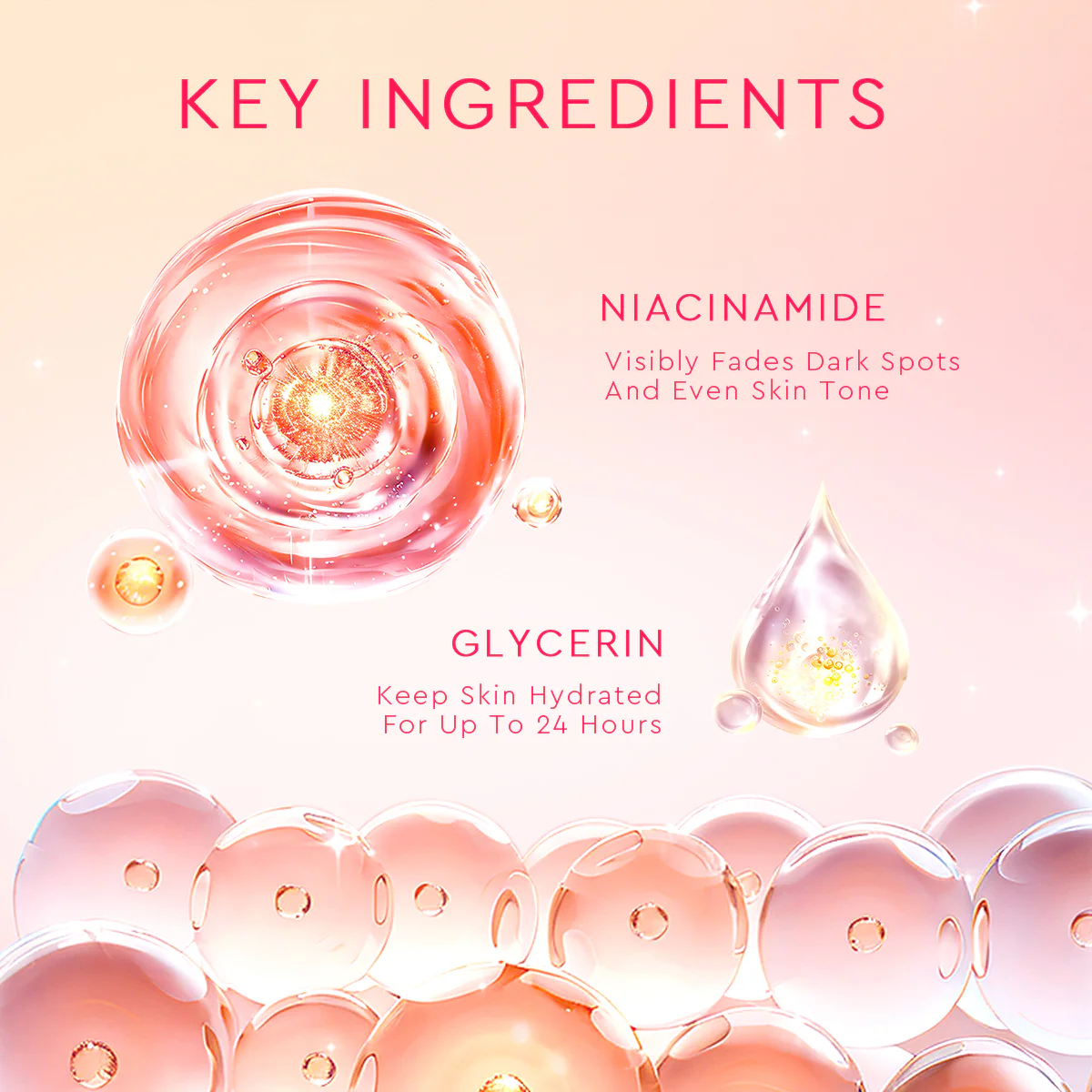 GLAD2GLOW CREAMY BERRY OVERNIGHT BRIGHT BODY SERUM 300ML - Image 4