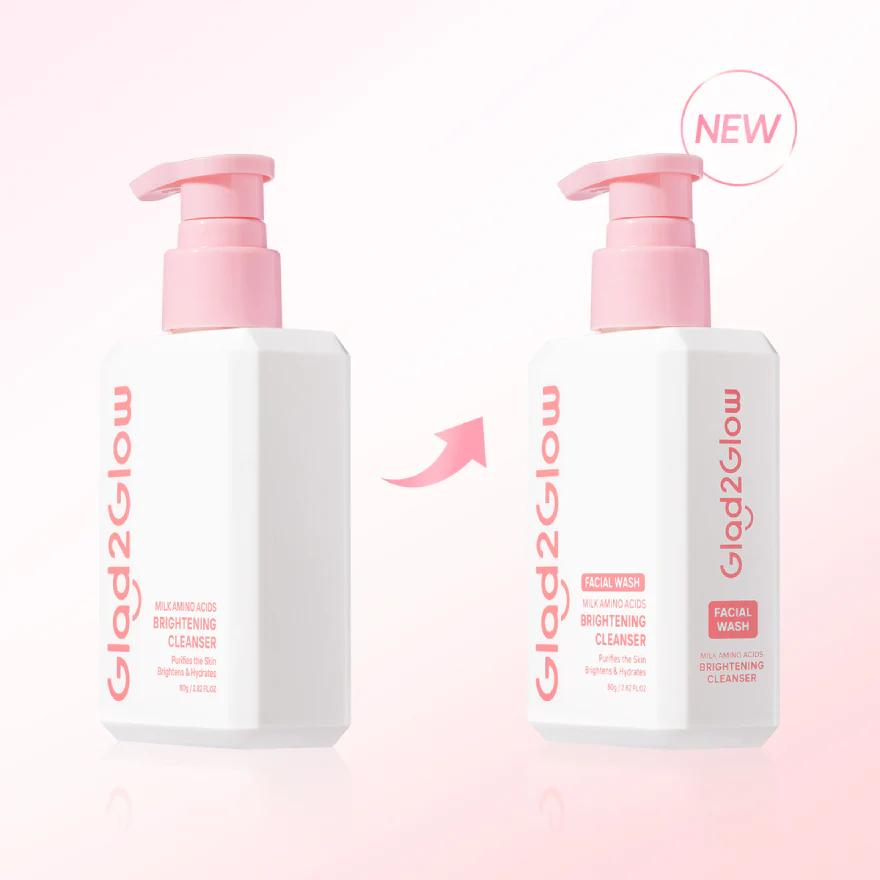 GLAD2GLOW MILK AMINO ACIDS BRIGHTENING CLEANSER 80G - Image 6